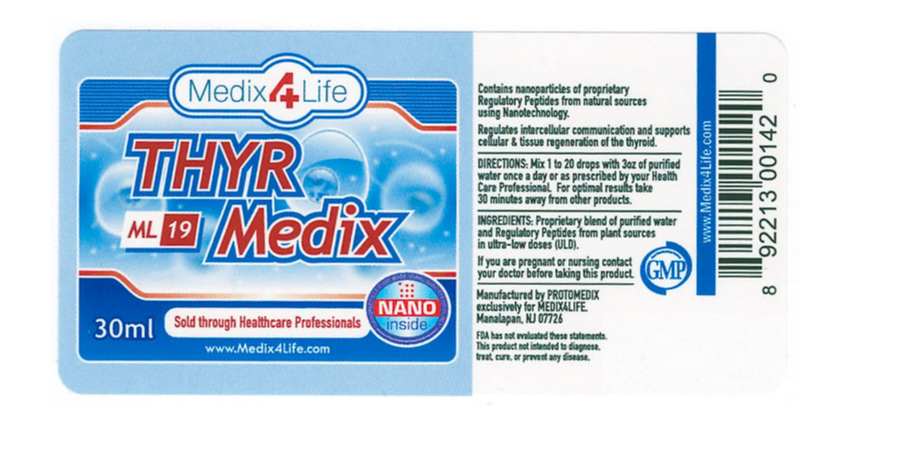 ML-19 THYR Thyroid Medix 30 ML