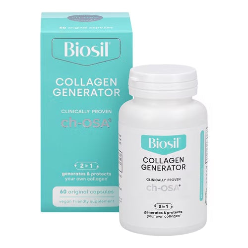 Natural Factors BioSil Hair Skin Nails Vegetarian Capsules (60)