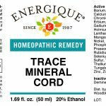 Energique TRACE MINERAL CORD 50 ML 1.69 oz