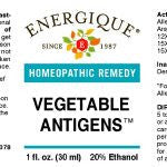Energique VEGETABLE ANTIGENS 1 oz