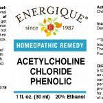 Energique ACETYLCHOLINE CHLOR PHEN 1 oz