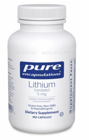 Lithium Orotate 5mg (180)