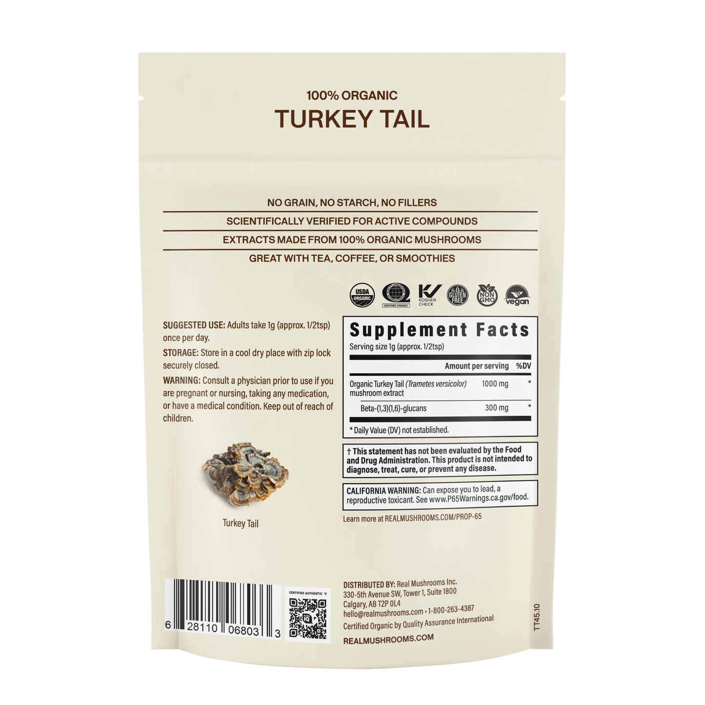 Turkey Tail Extract Bulk Powder