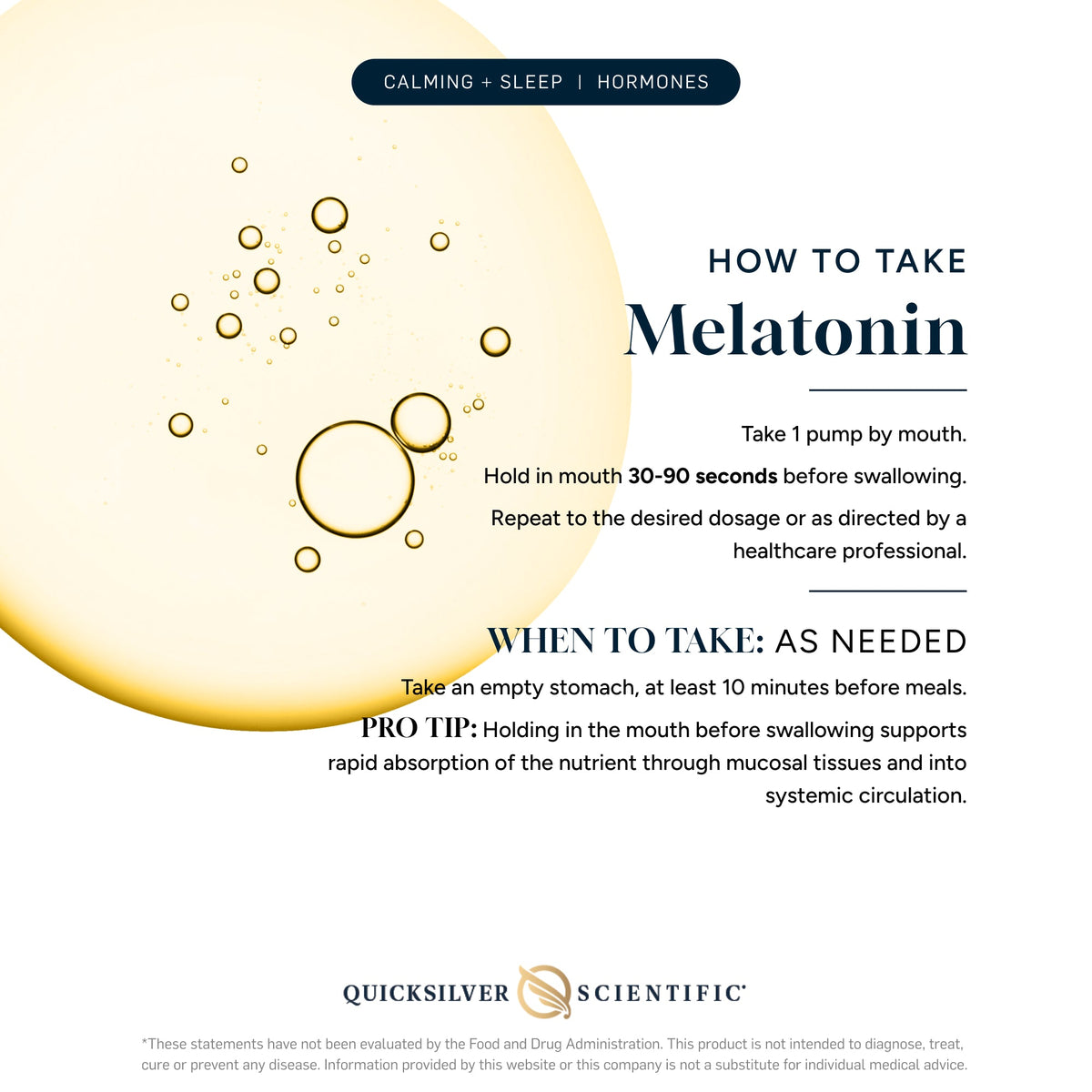Liposomal Melatonin Regular Dose