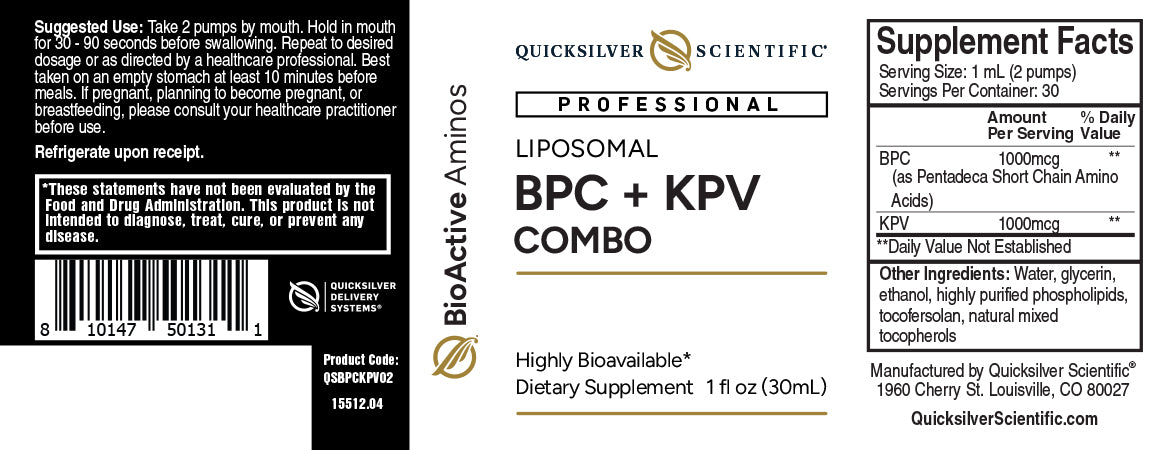 Liposomal BPC + KPV