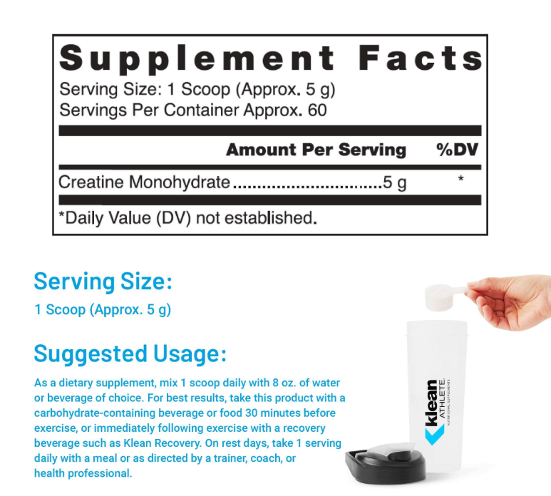Creatine Monohydrate 11.1 oz (315 g)