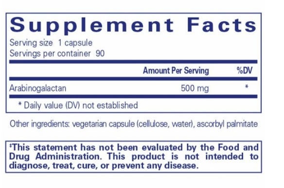 Arabinogalactan (90 Capsules)