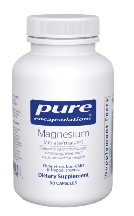 Magnesium (Citrate/Malate) (90 Capsules)