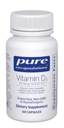 Vitamin D3 1,000 iu (60 Capsules)