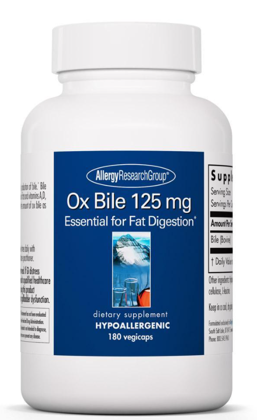 Ox Bile 125mg (180)