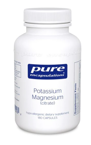 Potassium Magnesium Citrate (180 Capsules)