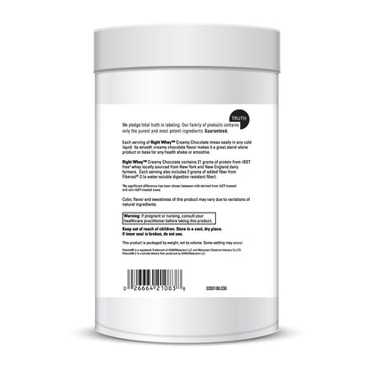 Right Whey™ Creamy Chocolate (30 Servings)