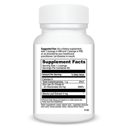 Zinc Lozenge (60 Lozenges)