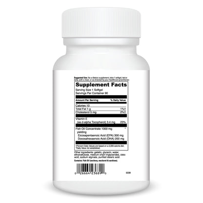 Omega-3 1,000™ (90 Softgels)