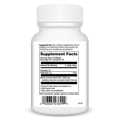 Black Currant Seed Oil (90 Softgels)