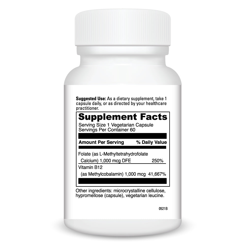 5-MTHF / B12 MC 2000 (60 Capsules)