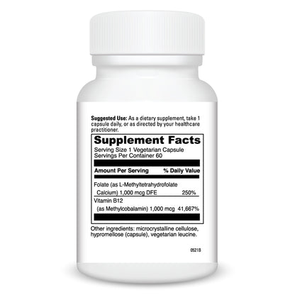 5-MTHF / B12 MC 2000 (60 Capsules)