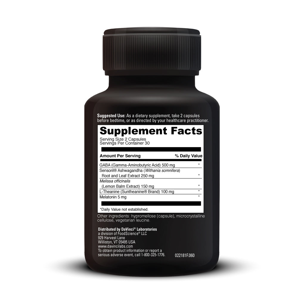 Sleep Benefits™ with Melatonin (60 Capsules)