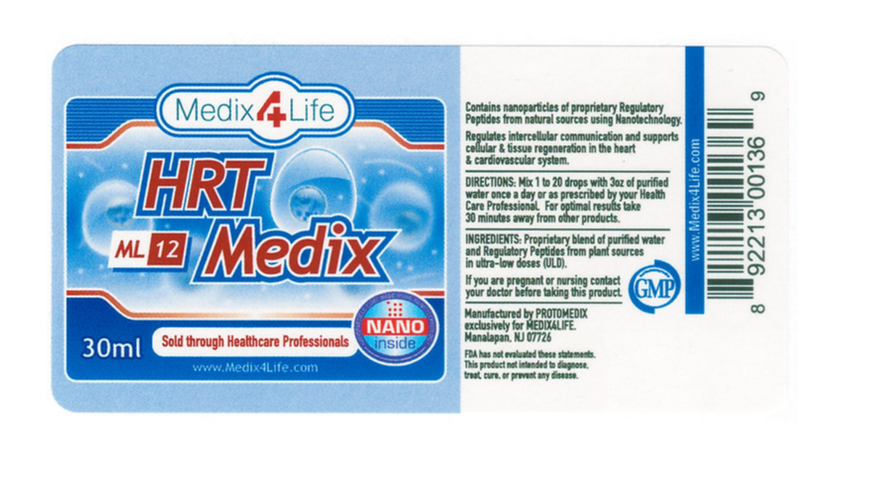 ML-12 HRT Heart and Cardiovascular Medix 30 ML