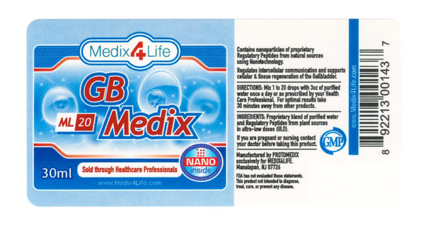 ML-20 GB Gallbladder Medix 30 ML