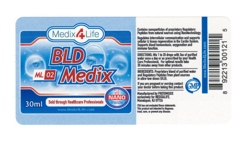 ML-02 BLD Blood Vascular and oxygenation Medix 30 ML
