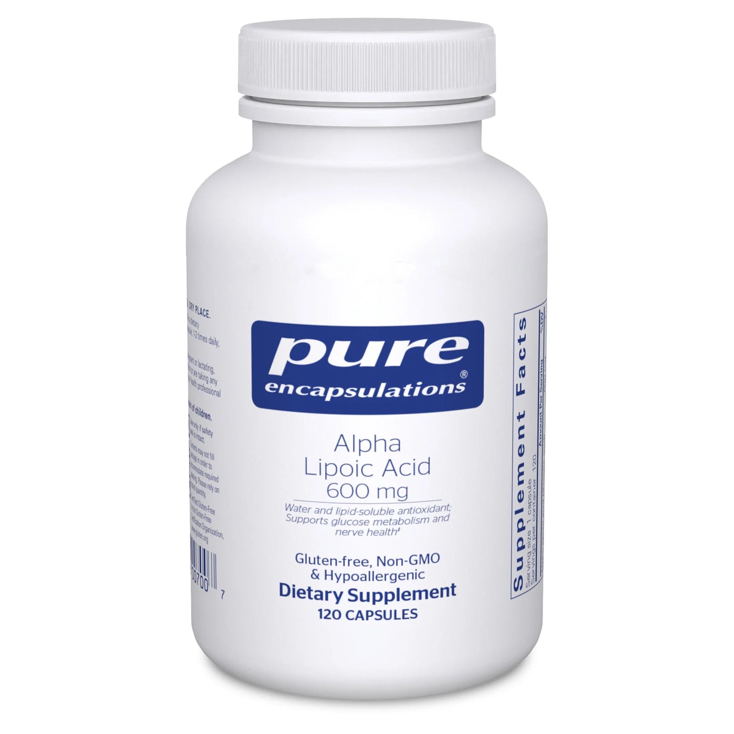 Alpha Lipoic Acid 600 mg (120 CAPS)