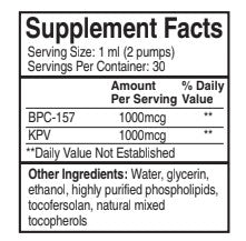 BPC-157 + KPV Combo (1 fl oz / 30 ml)