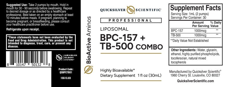 BPC-157 + TB-500 (1 fl oz / 30 ml)