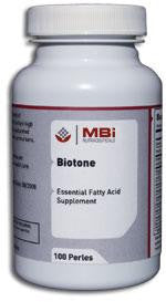 MBi Nutraceuticals Biotone 200 Softgels