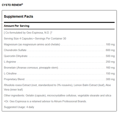 Cysto Renew-Bladder Support