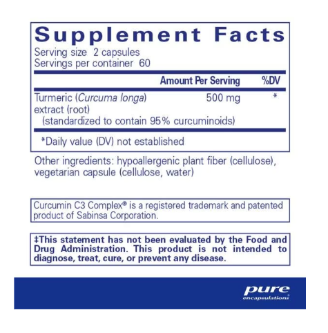 Curcumin (60 Capsules)
