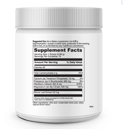 Effervescent Magnesium Citrate (75 Servings)