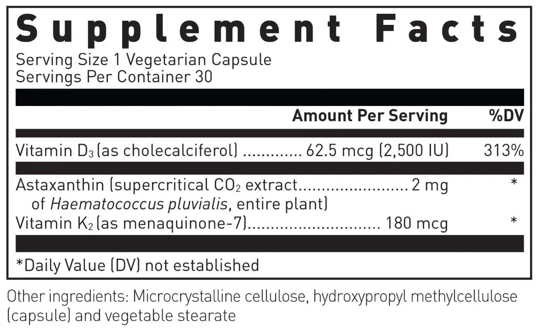 K2-D3 with Astaxanthin