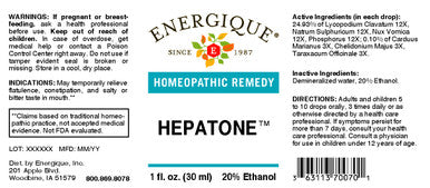 Energique HEPATONE 1 oz