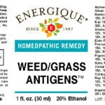 Energique WEED-GRASS ANTIGENS 1 oz