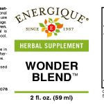 Energique WONDER BLEND 2 oz 50% Herbal