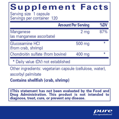 Glucosamine + Chondroitin With Manganese