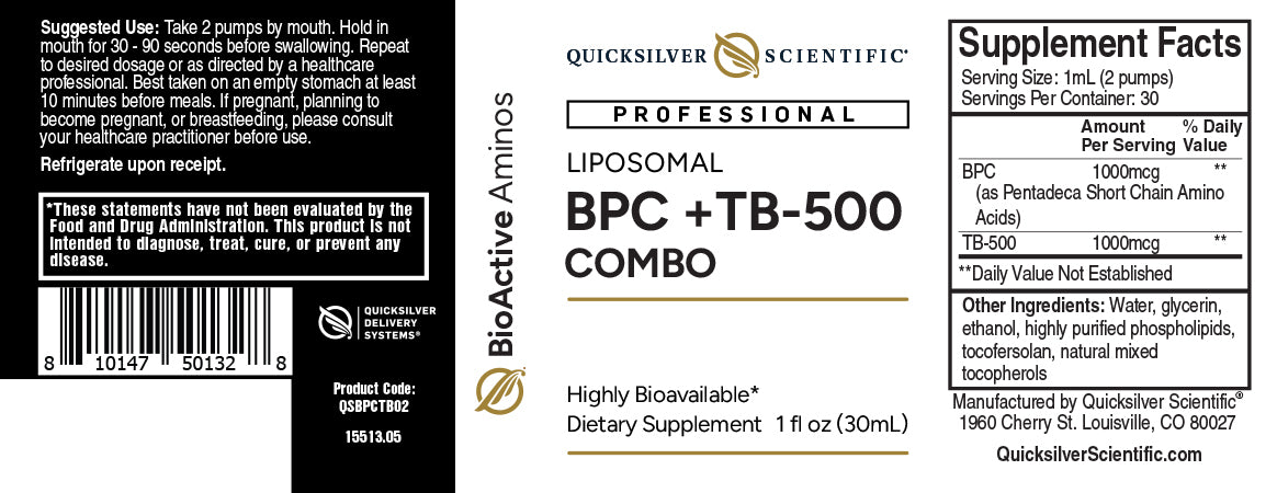 Liposomal BPC + TB-500 (COLD SHIP)