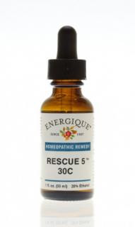 Energique RESCUE 5 30C Flower Essence 1 oz