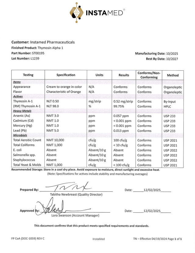 Thymosin Alpha-1