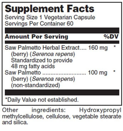 Saw Palmetto Max-V 60 Capsules