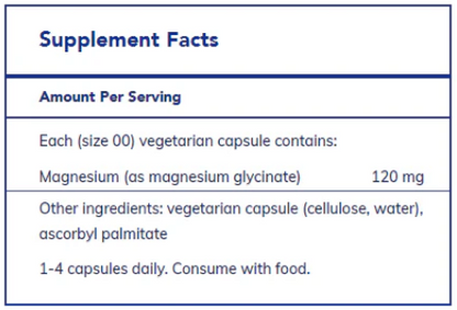 Magnesium (Glycinate) (90 Capsules)