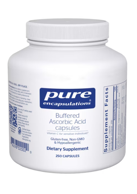 Buffered Ascorbic Acid (250 Capsules)