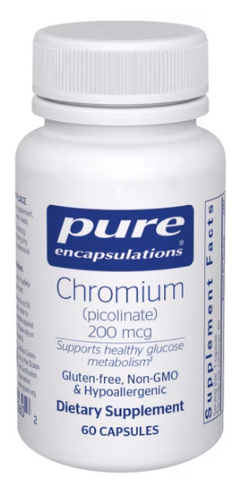 Chromium Picolinate 200Mcg (60 Capsules)