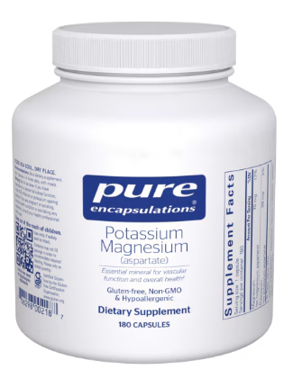 Potassium Magnesium Aspartate (180 Capsules)