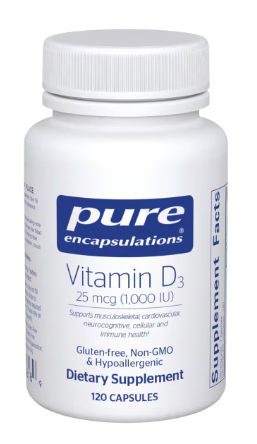 Vitamin D3 1,000 iu (120 Capsules)