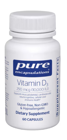 Vitamin D3 10,000 IU (60 CAPS)
