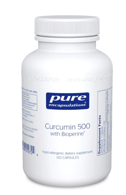 Curcumin 500 with Bioperine (120 Capsules)