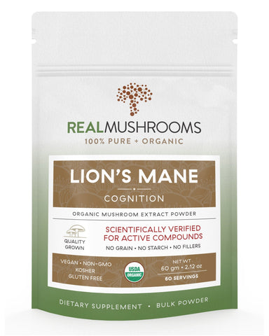 Lions Mane Mushroom Extract Bulk Powder