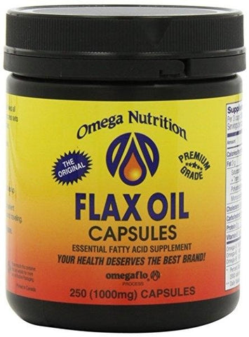 Flax Seed Oil Caps (250 caps) (F250)